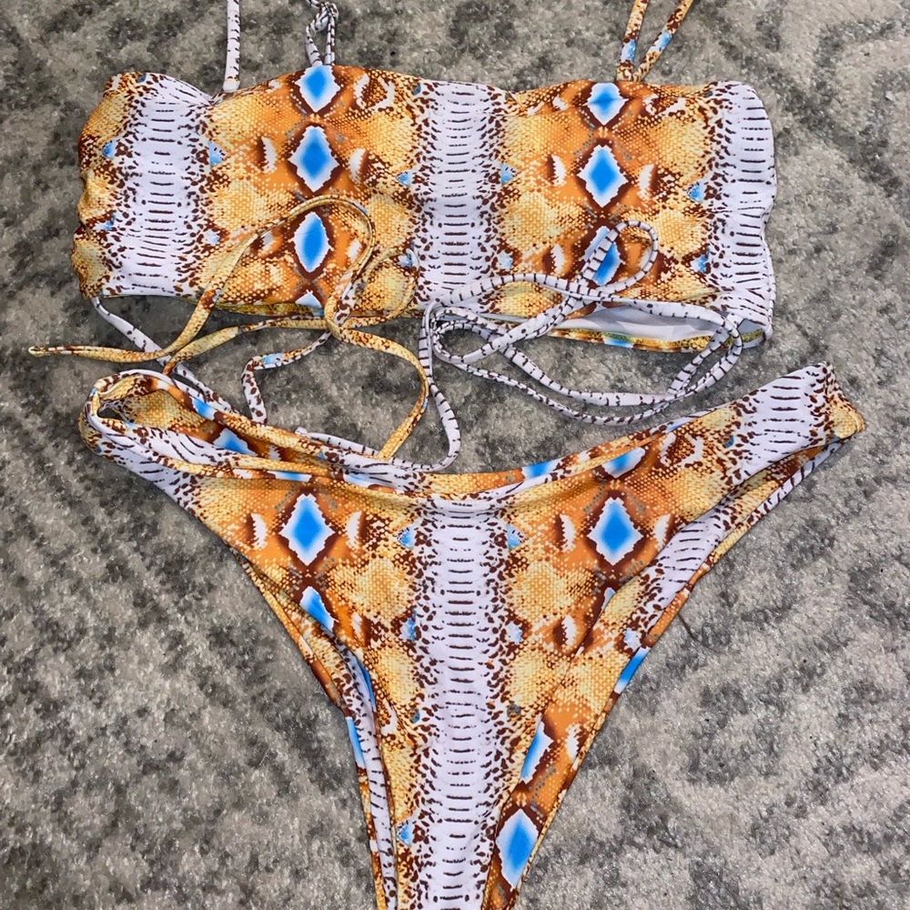 Snake Skin Swimsuit